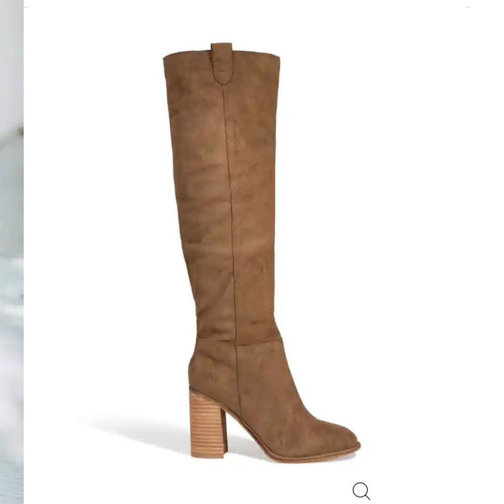 Vici slouch saint boot camel